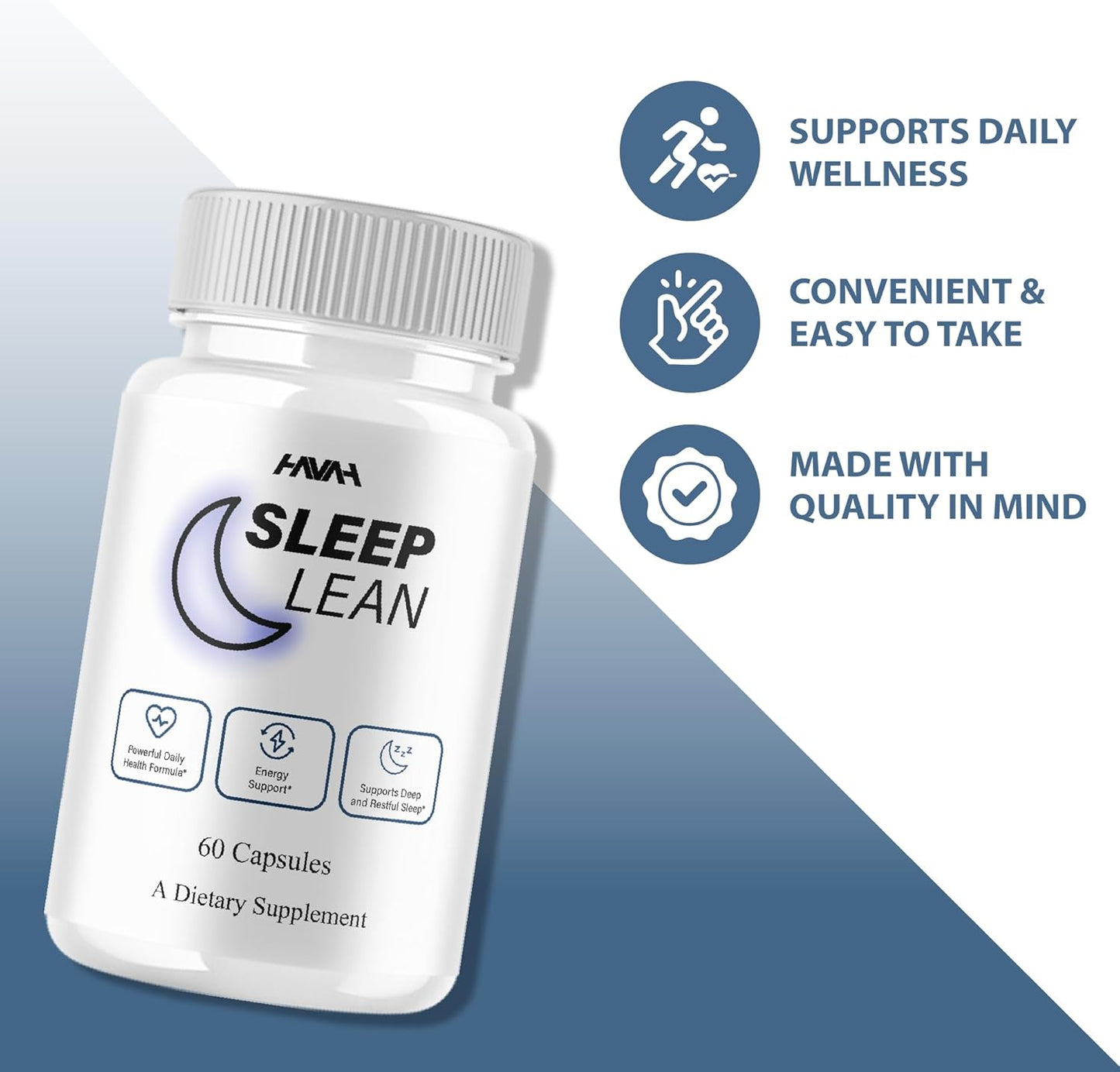 Sleep Lean Capsules Health and Wellness Supplement Capsules